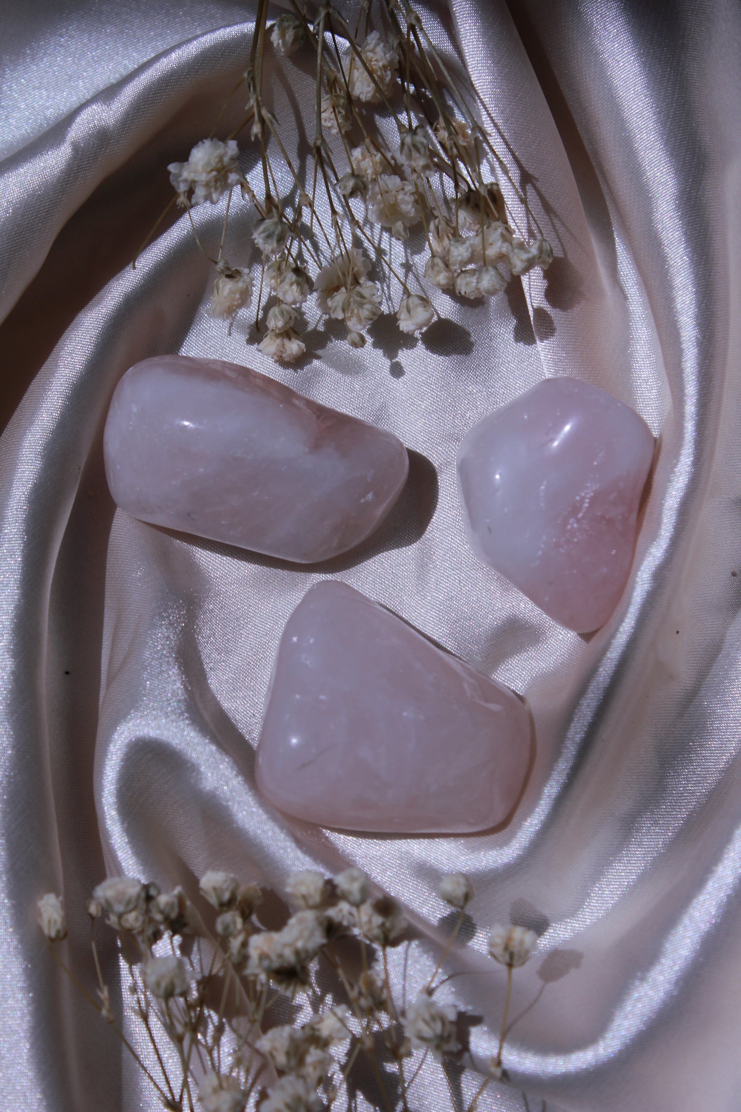 Quartz Rose roulée
