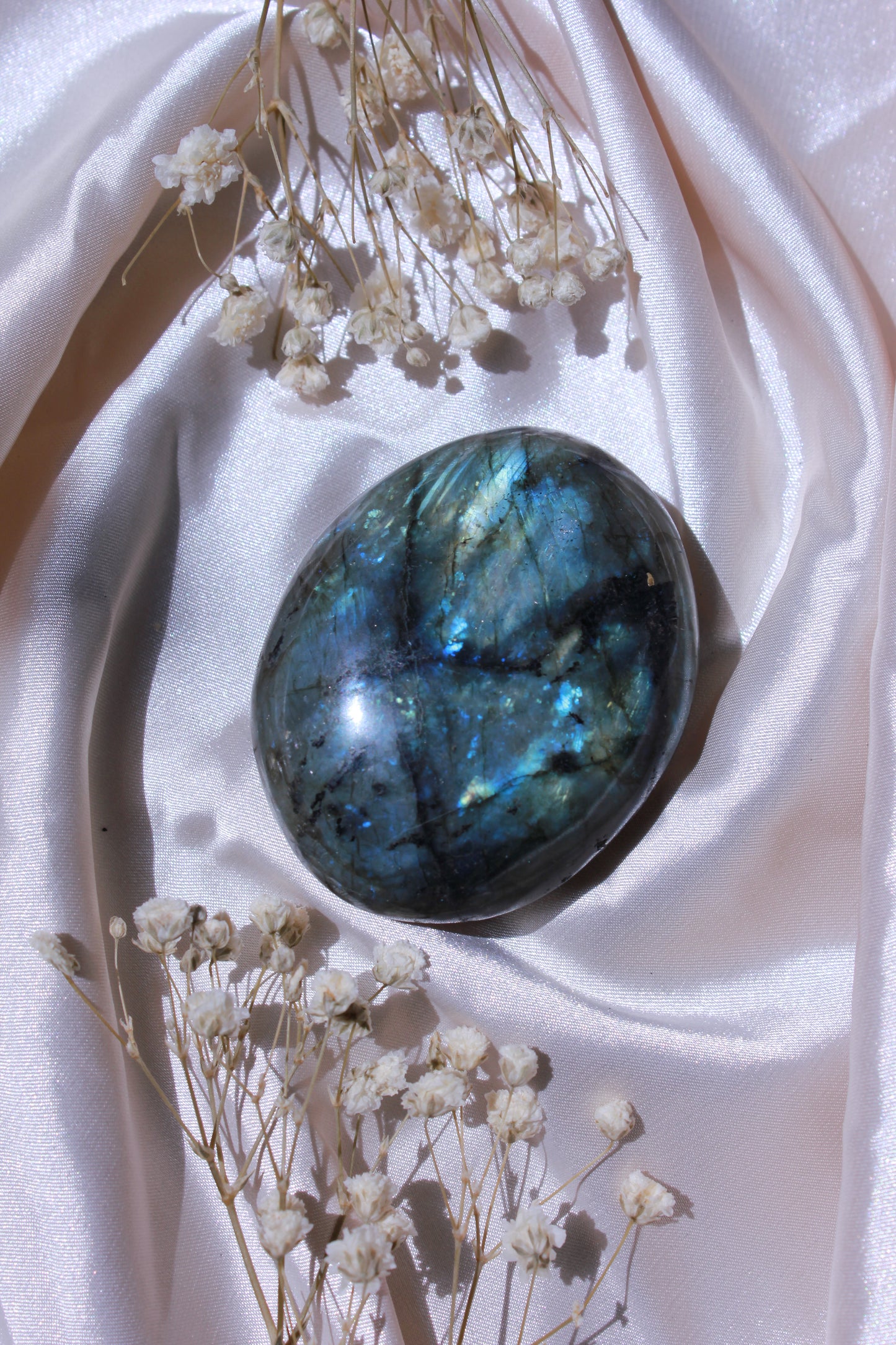 Galet de Labradorite