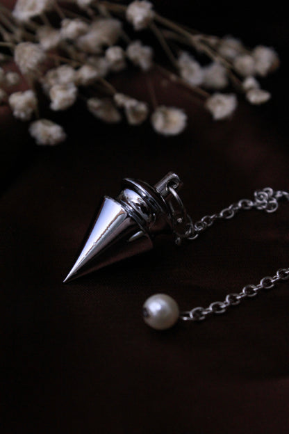 Pendule en laiton chromé