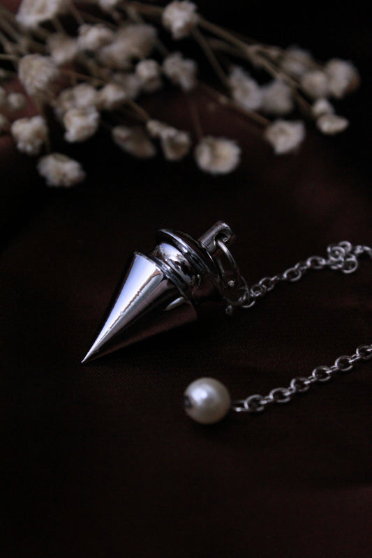 Pendule en laiton chromé