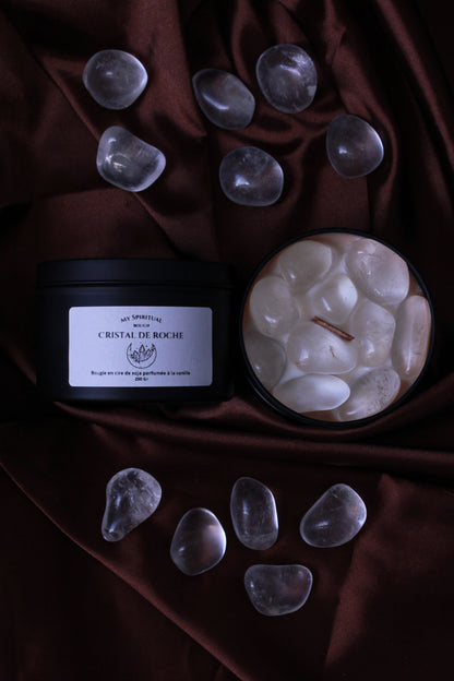 Bougie Cristal de roche